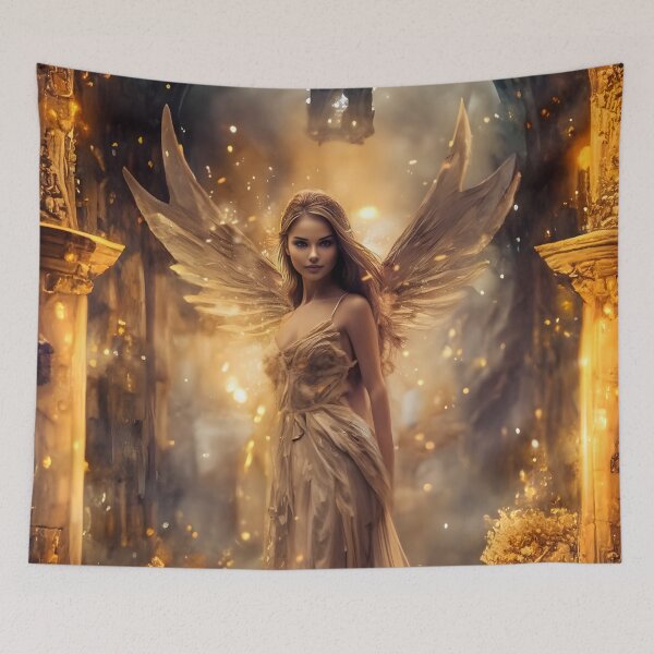 Item preview, The Golden Angel designed and sold by ManuelAndreas.