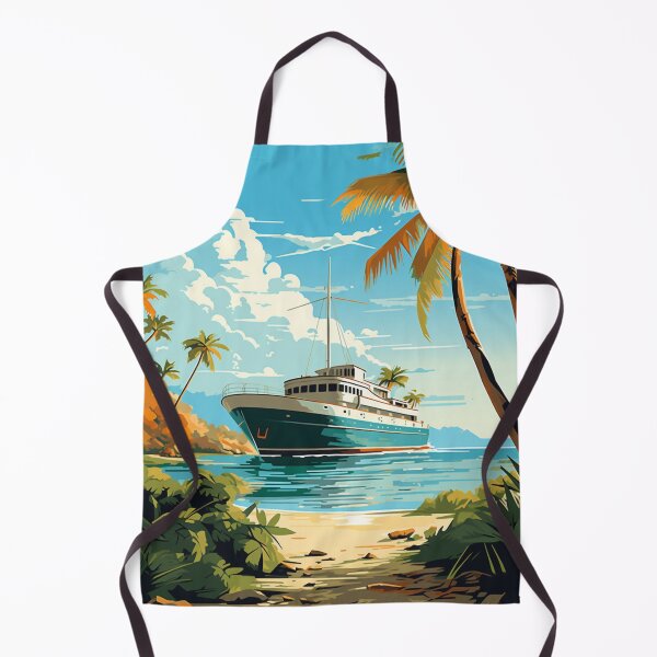 Item preview, A Vintage Travel Illustration of the Bahamas - Caribbean designed and sold by GoodOldVintage.