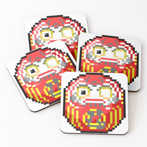 Item preview, Daruma - Japanese tradition, wish making, goal setting, Zen Buddhism, good luck charm, cultural symbol designed and sold by PixStickers.