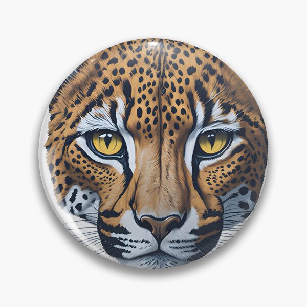 Item preview, "The vector art logo of a prowling cheetah encapsulates the grace and power of this magnificent predator, its sleek silhouette capturing the essence of speed and precision." designed and sold by Best-Art-32.