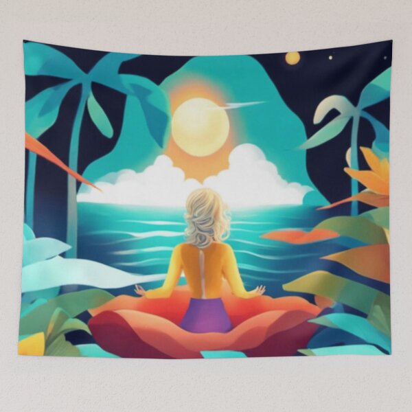 Item preview, Mindfulness in colour - Tropical vibe - 1st edition.  designed and sold by TheMindfulExpat.