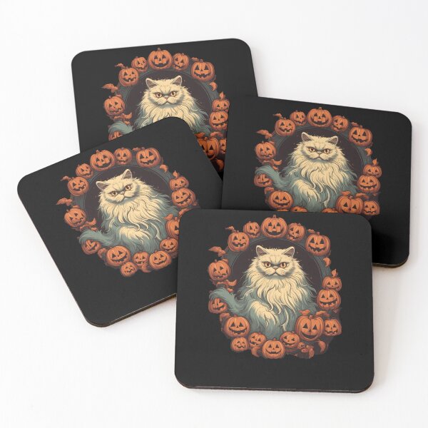 Item preview, Persian Cat Halloween, Love Cats  designed and sold by Logiamerch.