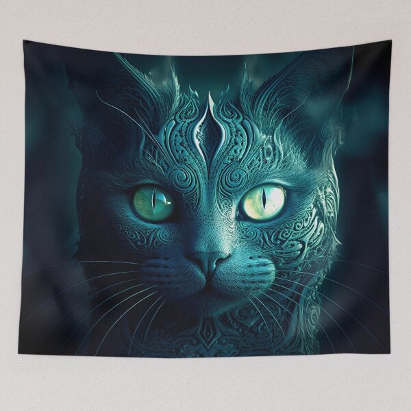 Item preview, The Ancient worshipped cat designed and sold by ManuelAndreas.