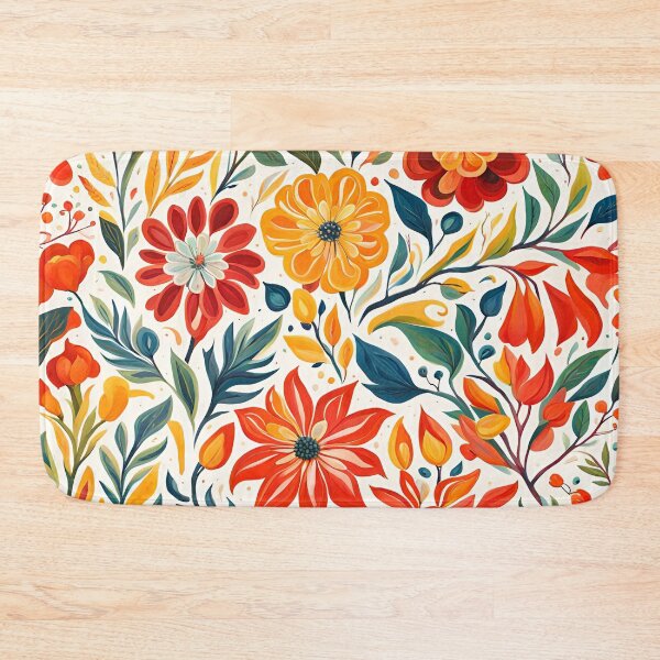 Item preview, Gouache Summer Flower Pattern. designed and sold by ARichArts.