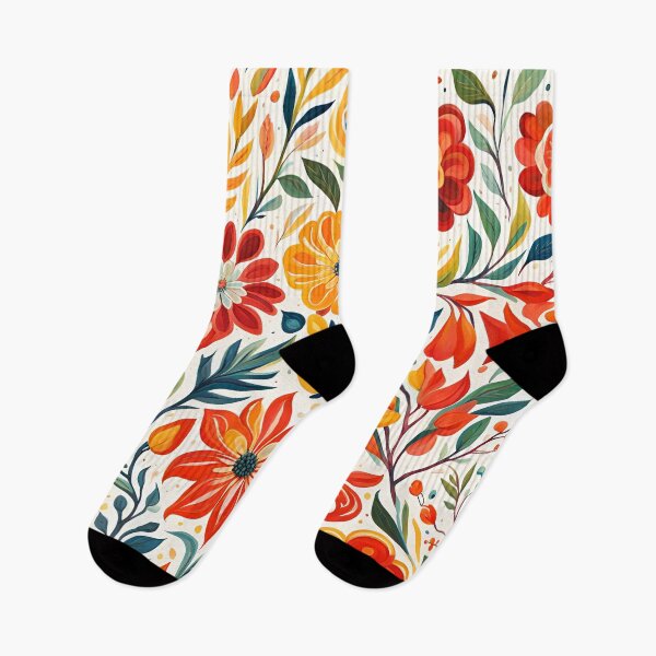 Item preview, Gouache Summer Flower Pattern. designed and sold by ARichArts.