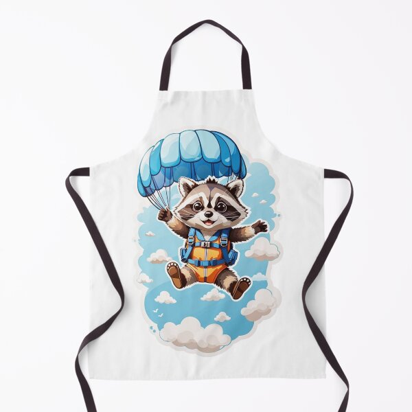 Item preview, Skydiving Racoon designed and sold by LabZoidd.