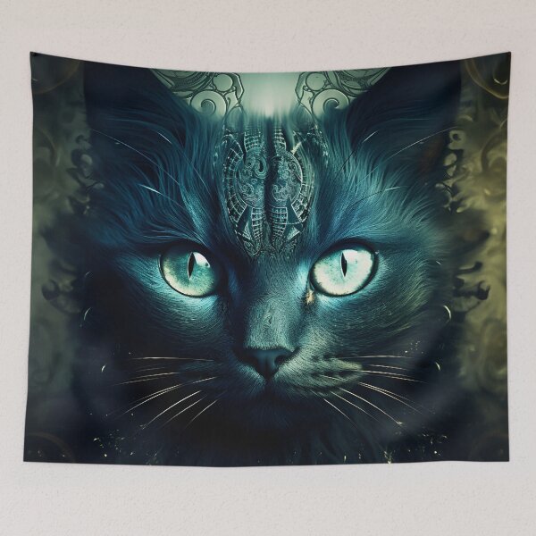 Item preview, The Ancient worshipped cat designed and sold by ManuelAndreas.