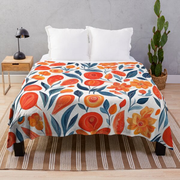 Item preview, Gouache Flower Pattern. designed and sold by ARichArts.