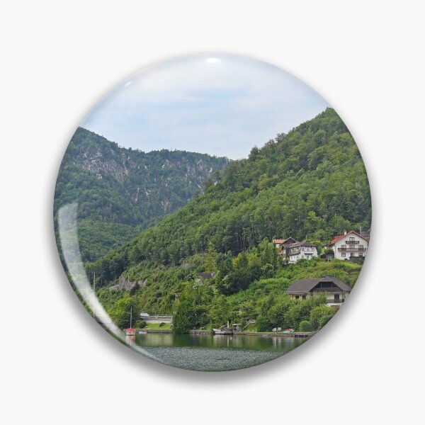 Item preview, Traunkirchen on Lake Traun Traunsee in Austria designed and sold by goceris.