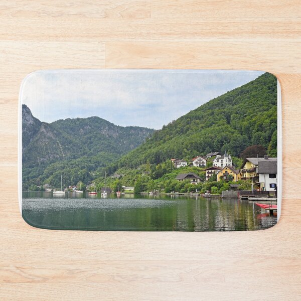 Item preview, Traunkirchen on Lake Traun Traunsee in Austria designed and sold by goceris.
