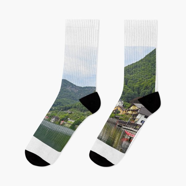 Item preview, Traunkirchen on Lake Traun Traunsee in Austria designed and sold by goceris.