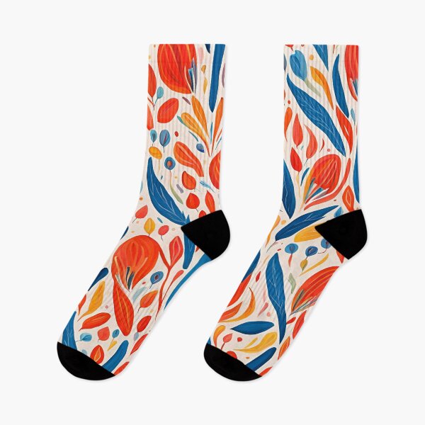 Item preview, Gouache Flower Pattern. designed and sold by ARichArts.