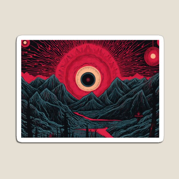 Item preview, Mystical Eye Over Silent Mountains designed and sold by VisionDuke.