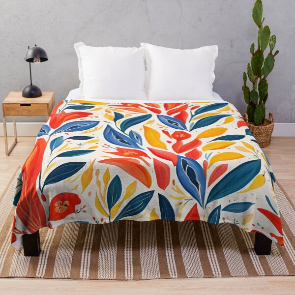 Item preview, Gouache Flower Pattern. designed and sold by ARichArts.