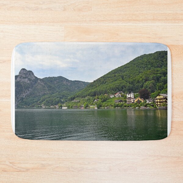 Item preview, Traunkirchen on Lake Traun in Austria landscape designed and sold by goceris.