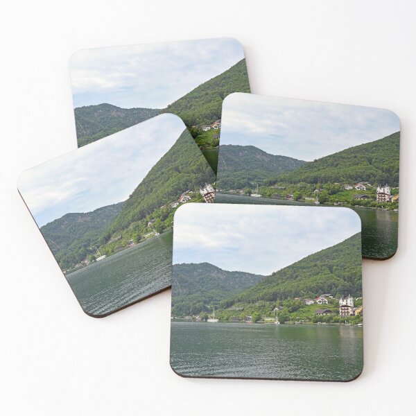 Item preview, Traunkirchen on Lake Traun in Austria landscape designed and sold by goceris.