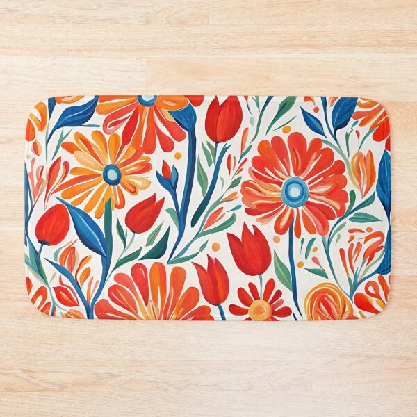 Item preview, Gouache Flower Pattern. designed and sold by ARichArts.