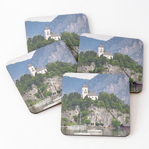 Item preview, Johannesberg chapel Traunkirchen on Traunsee landscape designed and sold by goceris.