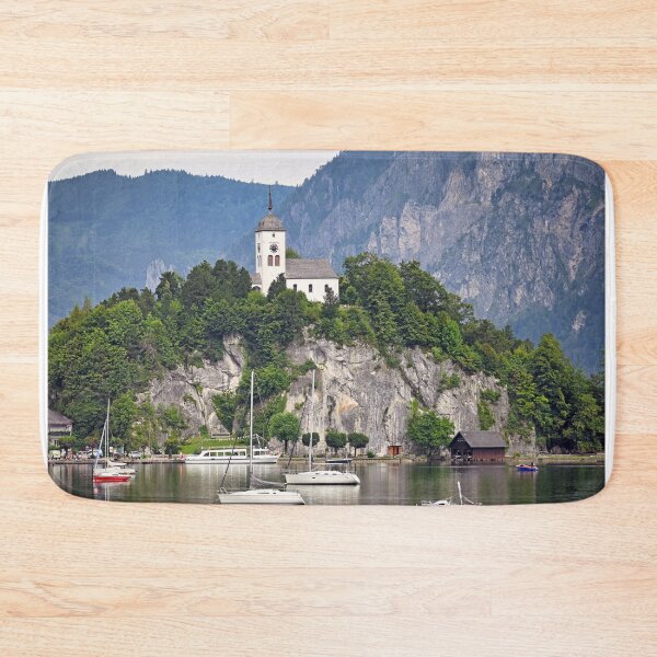 Item preview, Johannesberg chapel Traunkirchen on Traunsee landscape designed and sold by goceris.