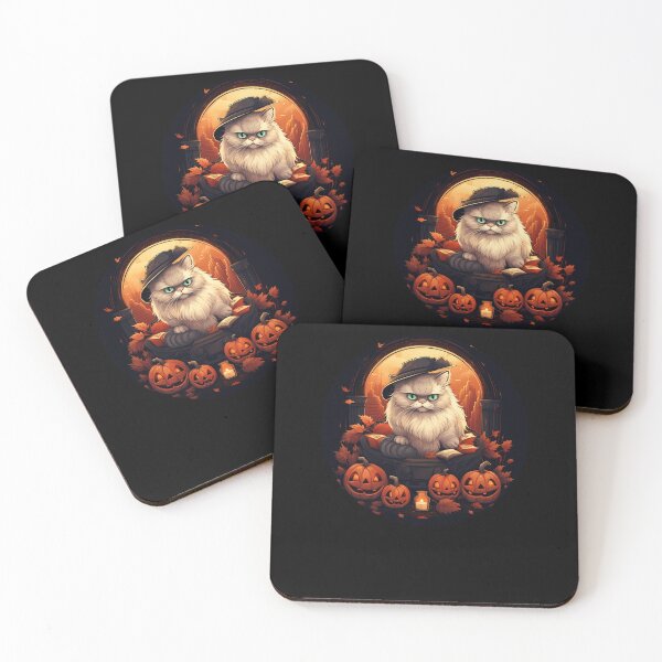 Item preview, Persian Cat Halloween, Love Cats  designed and sold by Logiamerch.