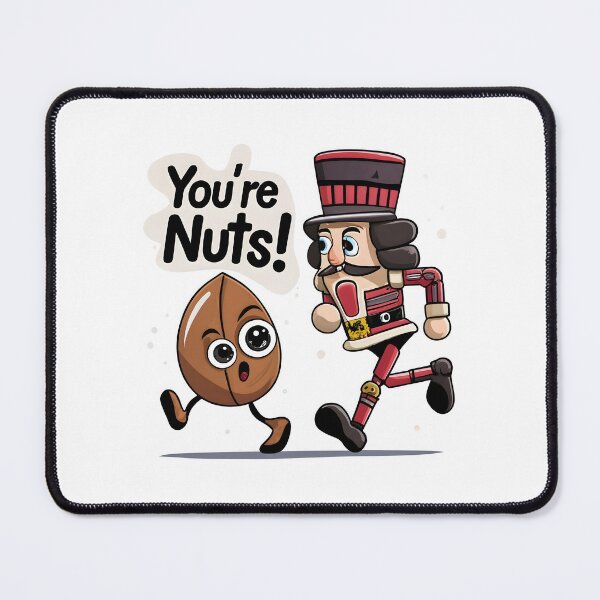 Item preview, You're Nuts! Funny Squirrel Humor - Nutty Squirrel Lover Gift designed and sold by ArtistriWear.