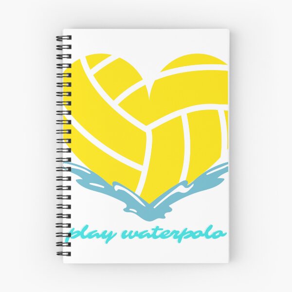 Item preview, Yellow Heart - play waterpolo designed and sold by waterpoloworld.