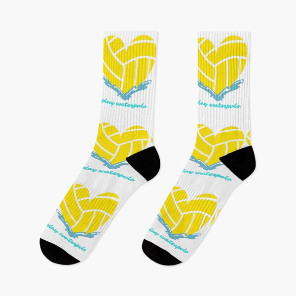Item preview, Yellow Heart - play waterpolo designed and sold by waterpoloworld.