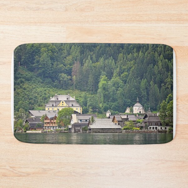 Item preview, Hallstatt village lakeside Hallstatter lake in Austria designed and sold by goceris.