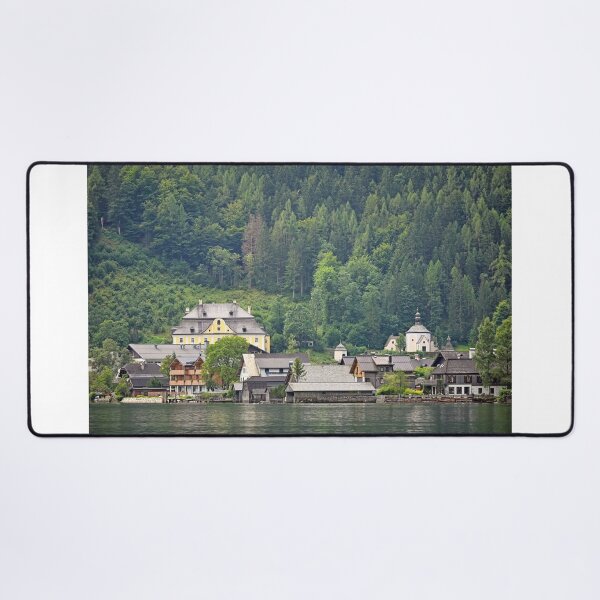 Item preview, Hallstatt village lakeside Hallstatter lake in Austria designed and sold by goceris.
