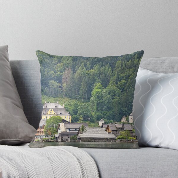 Item preview, Hallstatt village lakeside Hallstatter lake in Austria designed and sold by goceris.