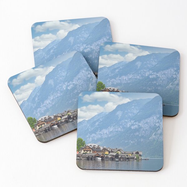 Item preview, Hallstatt village and Hallstatter lake in Austria designed and sold by goceris.