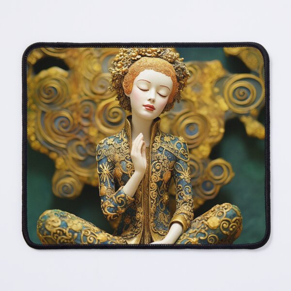 Item preview, meditating woman designed and sold by Pierre616.