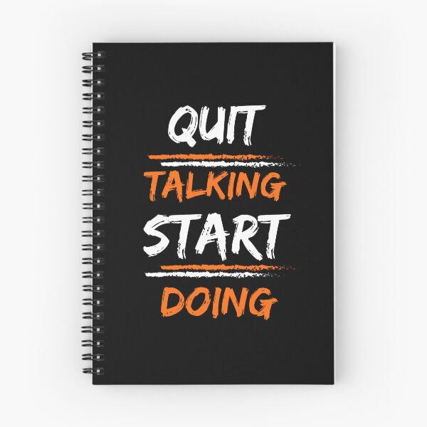 Item preview, quit talking start doing designed and sold by Preety Padhiyar.