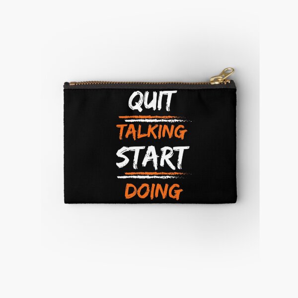 Item preview, quit talking start doing designed and sold by Preety Padhiyar.