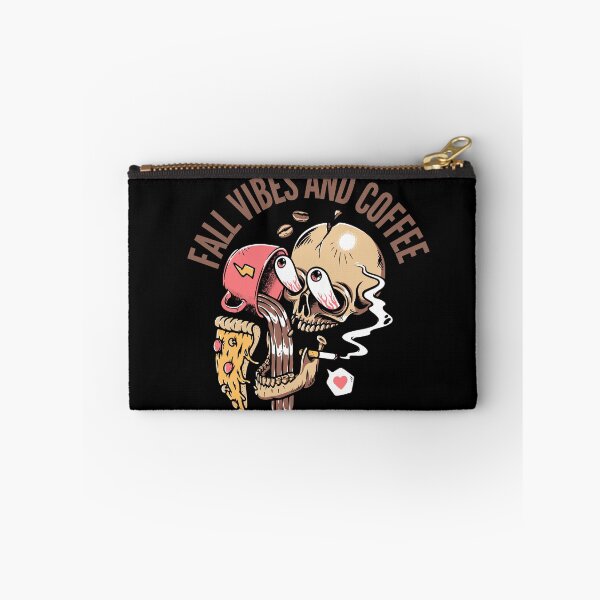 Item preview, Funny Skeleton enjoying Coffee and fall vibes designed and sold by Reda Ls ⭐️⭐️⭐️⭐️⭐️.