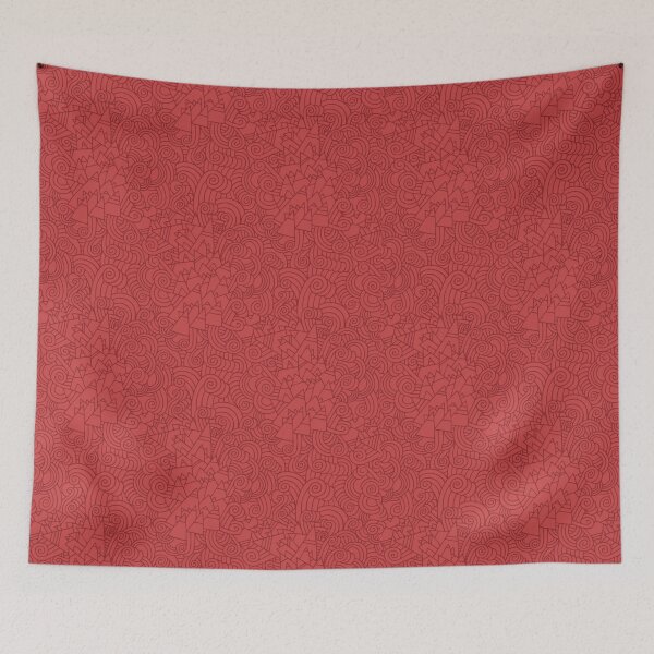Item preview, Red Asian Patterns designed and sold by Dzhon99.
