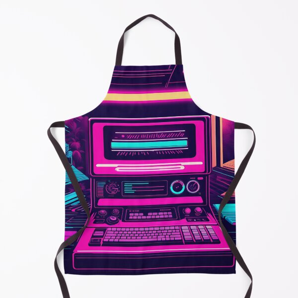 Item preview, Neon Computer Pattern. designed and sold by ARichArts.