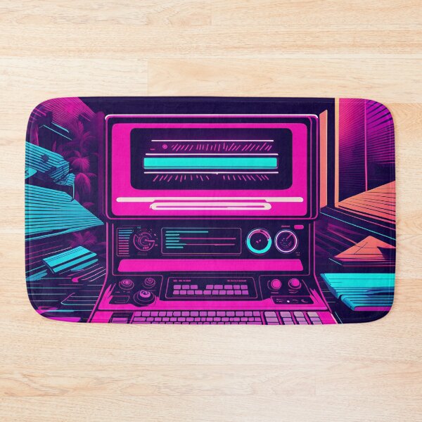 Item preview, Neon Computer Pattern. designed and sold by ARichArts.