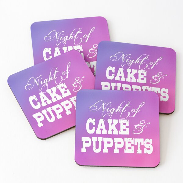 Item preview, Night of Cake and Puppets designed and sold by Cosmic Cutenesss.
