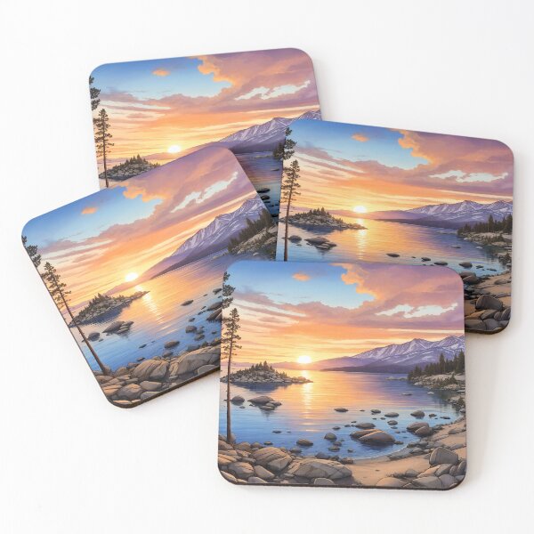 Item preview, The beauty of Lake Tahoe  designed and sold by canvasriddle.