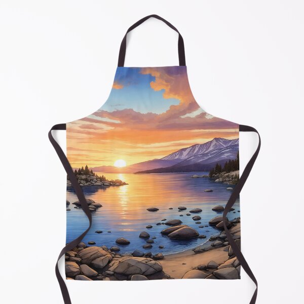 Item preview, The beauty of Lake Tahoe designed and sold by canvasriddle.
