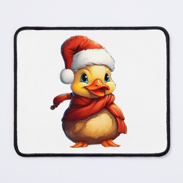 Item preview, Cute Christmas Santa Duck designed and sold by AMONGIFTS.