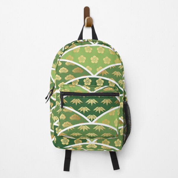 Item preview, Japanese wave pattern Green Geometric designed and sold by Dzhon99.