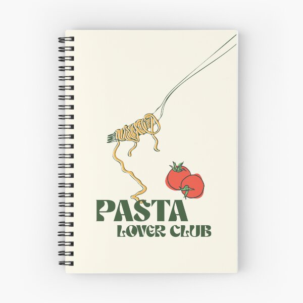 Artikelvorschau, Pasta Lover Club Wandkunst entworfen und verkauft von SurfolioPrints.