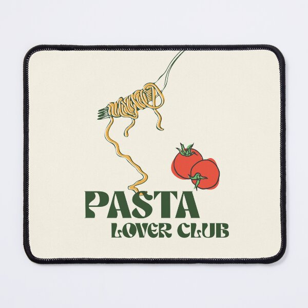 Item preview, Pasta Lover Club Wall Art designed and sold by SurfolioPrints.