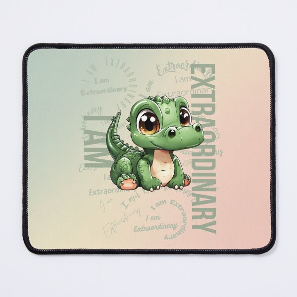 Item preview, AI generated | Cute Affirmations |Crocodile designed and sold by Twinmommy Store.