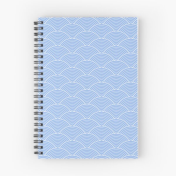 Item preview, Japanese wave pattern blue Geometric Minimalist designed and sold by Dzhon99.