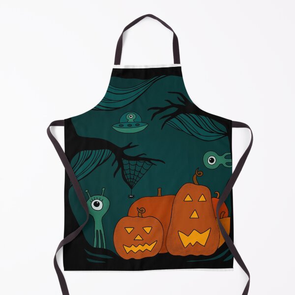 Item preview, Halloween with aliens designed and sold by ChallaDesign.