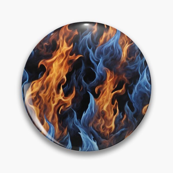 Item preview, Blue flames designed and sold by Norbert0.
