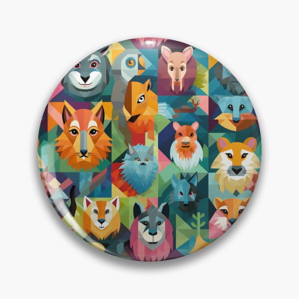 Item preview, Colorful animals seamless pattern 07 designed and sold by Phumtanis66.